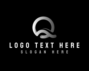 Firm - Digital Marketing Letter Q logo design