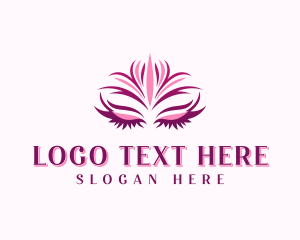 Eyeshadow - Makeup Beautician Eyelash logo design