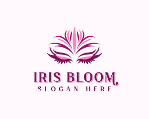 Iris - Makeup Beautician Eyelash logo design