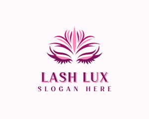 Mascara - Makeup Beautician Eyelash logo design