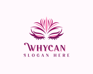 Eyebrow - Makeup Beautician Eyelash logo design