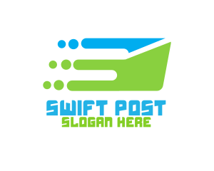 Post - Express Mail Delivery logo design