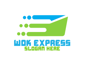 Express Mail Delivery logo design