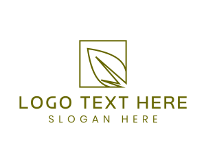 Herbal Leaf Gardening  logo design