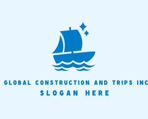Maritime Boat Sailing Logo