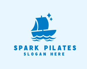 Maritime Boat Sailing Logo