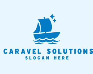 Maritime Boat Sailing logo design