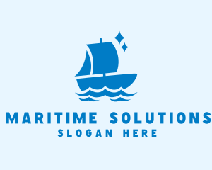 Naval - Maritime Boat Sailing logo design