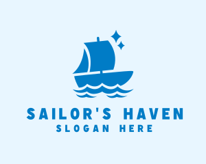 Maritime Boat Sailing logo design