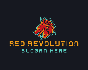 Red Dragon Gaming  logo design