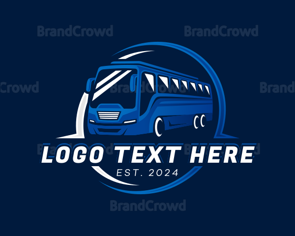 Bus Commuters Vehicle Logo