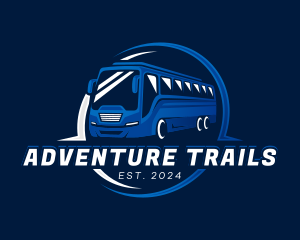 Bus Commuters Vehicle logo design