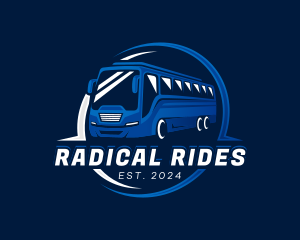 Bus Commuters Vehicle logo design