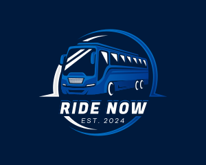 Bus Commuters Vehicle logo design