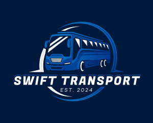 Bus Commuters Vehicle logo design