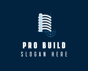 Corporate Building Architecture logo design