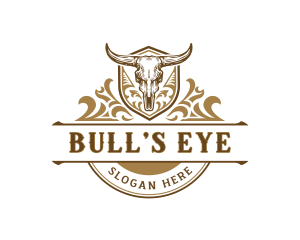 Bull Ranch Farm logo design