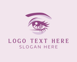 Make Up - Beauty Eye Lashes logo design