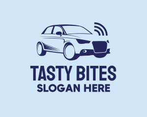 Signal - Sedan Car Alarm logo design