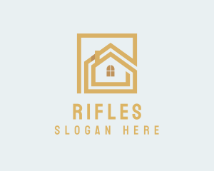 House Roofing Home Renovation Logo