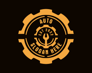 Mechanic Tool Wrench logo design