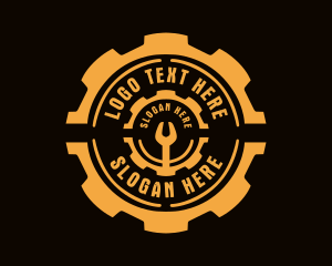 Mechanic Tool Wrench Logo