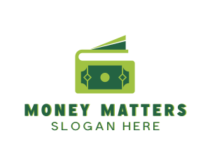 Financial - Financial Money Wallet logo design