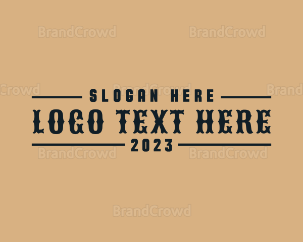 Rustic Western Brand Logo