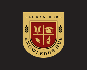 Education - College Education Shield logo design