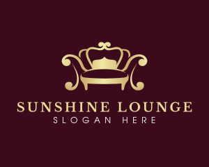 Crown Sofa Decor logo design