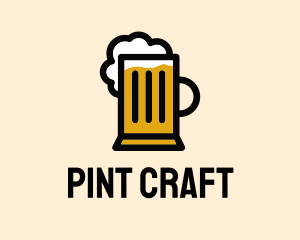 Pint - Beer Mug Bistro logo design