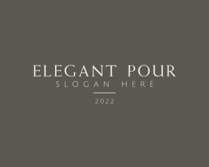 Elegant Luxury Company logo design