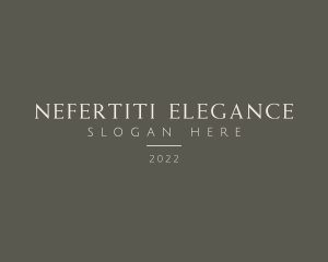 Elegant Luxury Company logo design