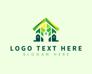 Modern - Real Estate Home Construction logo design