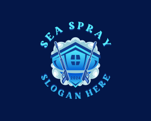 Power Washer Cleaner logo design