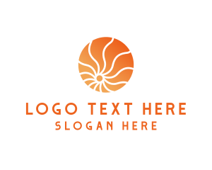Orange - Sun Insurance Company logo design