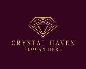 Gemstone Diamond Jewelry logo design