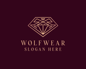 Wedding Planner - Gemstone Diamond Jewelry logo design