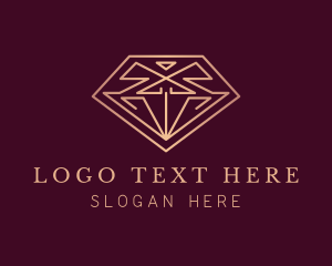 Jewel - Gemstone Diamond Jewel logo design
