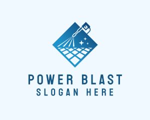 Power Wash Sanitation logo design