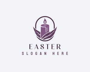 Feather Candle Light Logo