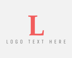 Lettermark - Generic Deluxe Business logo design