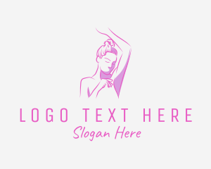 Beauty - Elegant Fitness Woman logo design