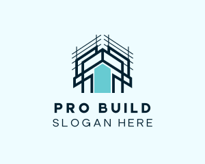 Home Construction Architecture logo design