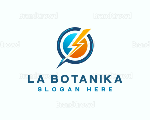 Lightning Bolt Electric Logo