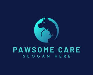 Pet Vet Grooming logo design