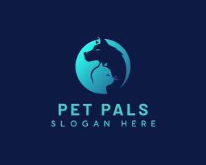 Pet Vet Grooming logo design