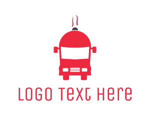 Tray - Red Food Truck logo design