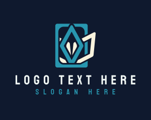 Textiles - Flooring Tiles Pattern logo design