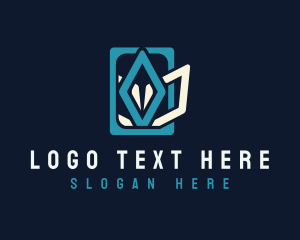 Paving - Flooring Tiles Pattern logo design